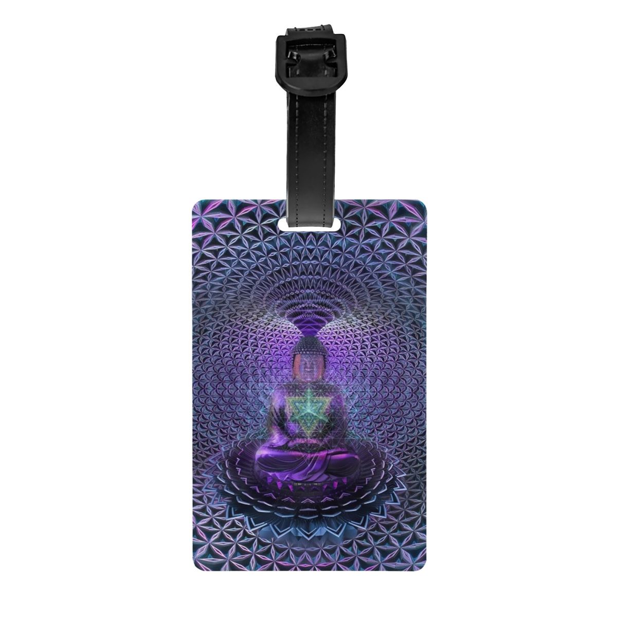 Travel Accessories India - Tag bagasi Buddha Zen Mandala kustom