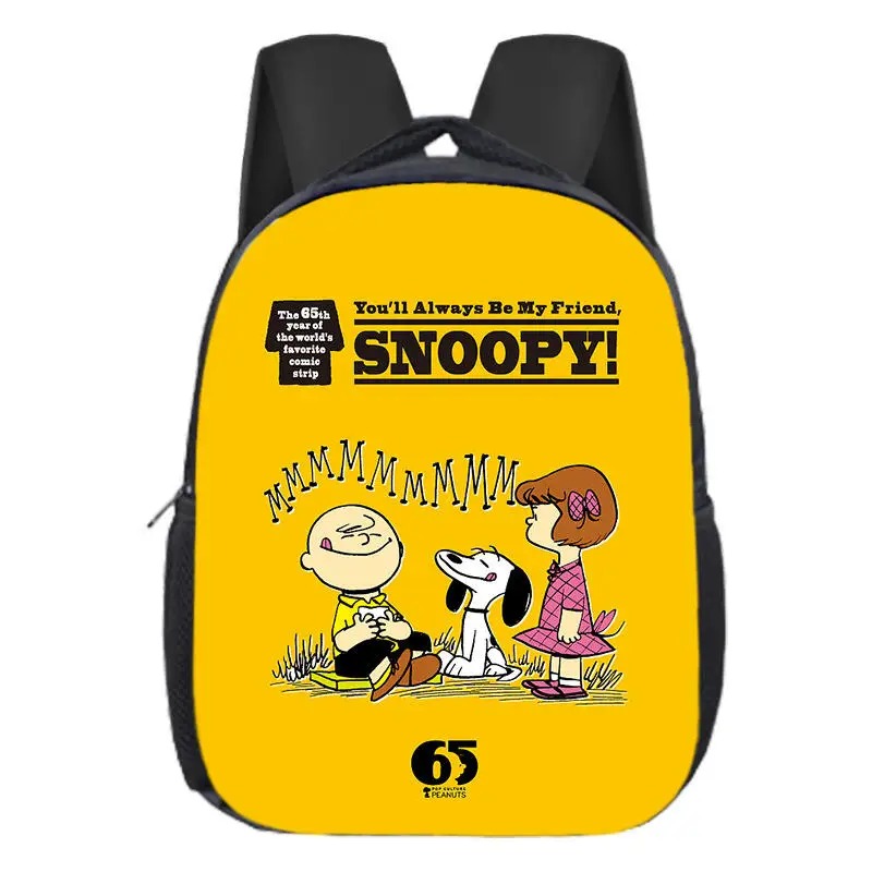 Travel Accessories As Gifts - Ransel Kartun Snoopy Peanuts untuk Anak