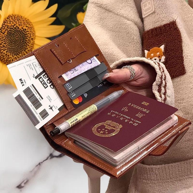 Travel Accessories India - Dompet Paspor Perjalanan Wanita Pria Tempat