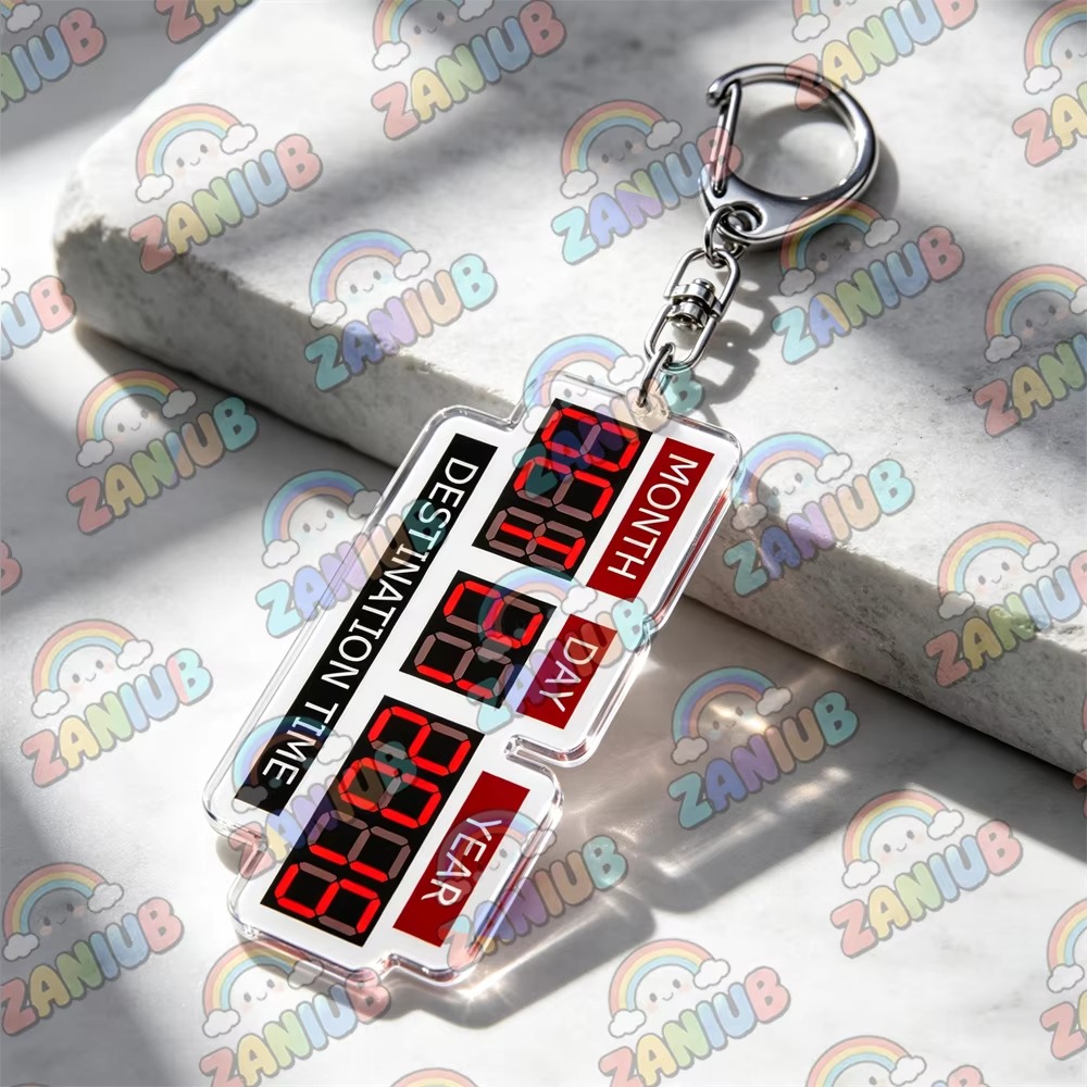Gantungan Kunci Delorean denga - Travel Accessories Jewelry ulasan dan harga