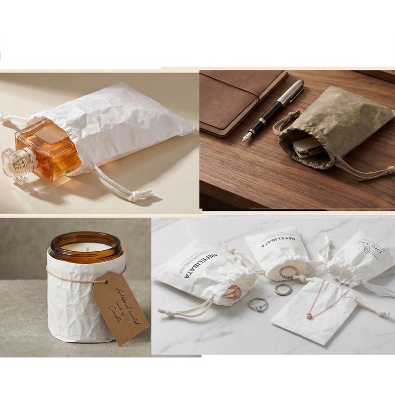 Tas Serut Kertas Tyvek Parfum  - Travel Accessories Jewelry ulasan dan harga