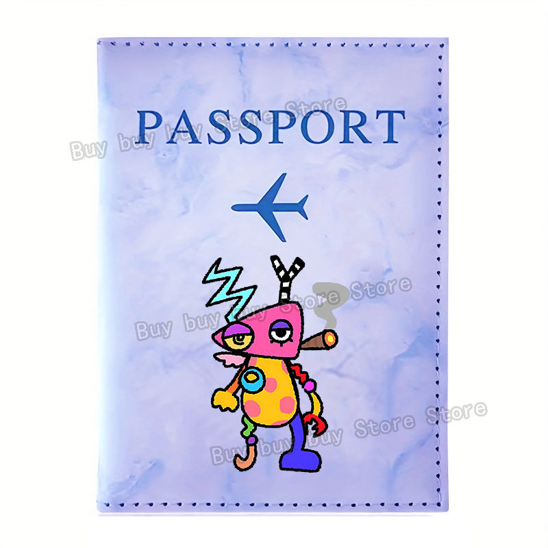 Casing Paspor Sirkus Digital A - Travel Accessories Aesthetic ulasan dan harga